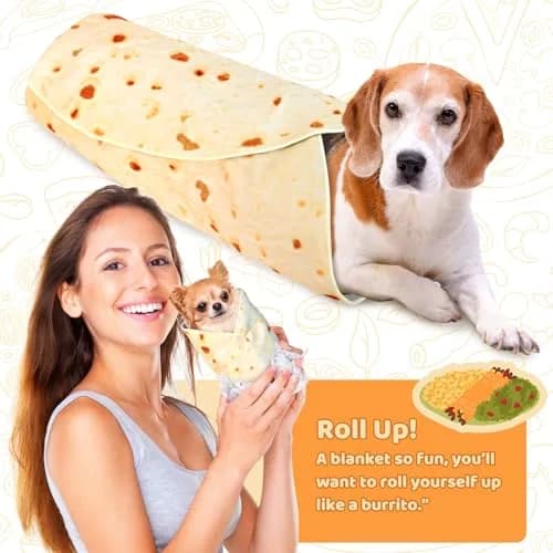 MASHDE 31.5" Tortilla Shape Blanket Cat Grooming Wrap for Cutting Nails | Soft Microfibre Restraint & Grooming Kit thumbnail 8