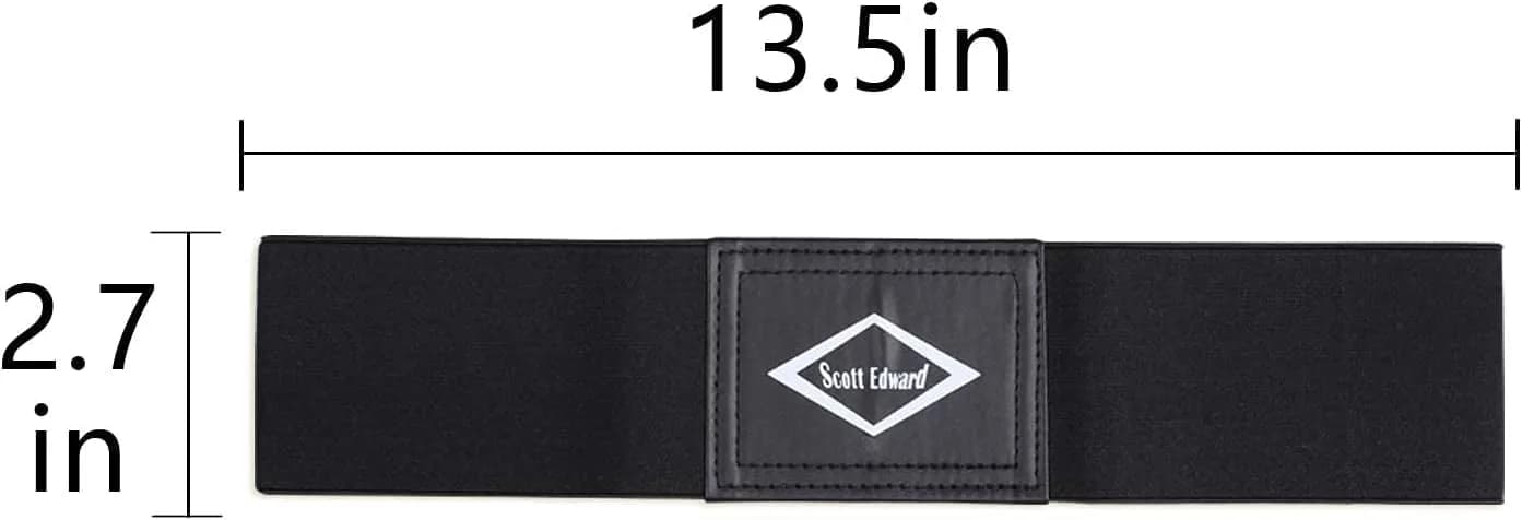 Scott Edward Black Golf Swing Training Aid with Arm Band | XL Size (35cm+ arm circumference) - view 2
