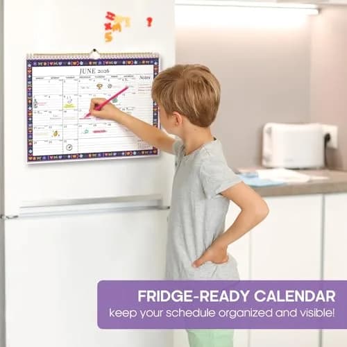 Taja 2026-2027 Wall Calendar 14.7" x 11.5" (36.8 cm x 29.2 cm) | 18-Month Floral Design thumbnail 5
