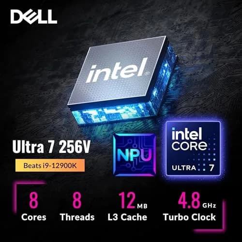Dell 14 Plus 2-in-1 AI Ready Laptop, 14" 2K Touchscreen, Core Ultra 7 256V(>i9-12900K), Copilot+ PC, Backlit Keyboard, WiFi 7, Thunderbolt 4, Windows 11 Home, Ice Blue, 16GB DDR5, 1TB SSD thumbnail 3