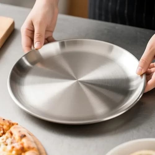 AWTBDP 12 Inch Pizza Pan Set of 3 | Non-Stick Stainless Steel Bakeware for Oven thumbnail 9