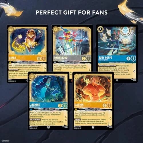Ravensburger Disney Lorcana TCG: Whispers in the Well Single-Player Deck - Sapphire & Steel | Engaging Disney Artwork for Ages 8+ thumbnail 5