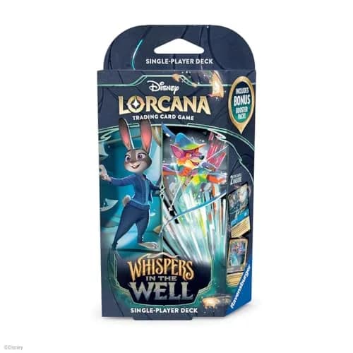 Ravensburger Disney Lorcana TCG: Whispers in the Well Single-Player Deck - Sapphire & Steel | Engaging Disney Artwork for Ages 8+ thumbnail 6