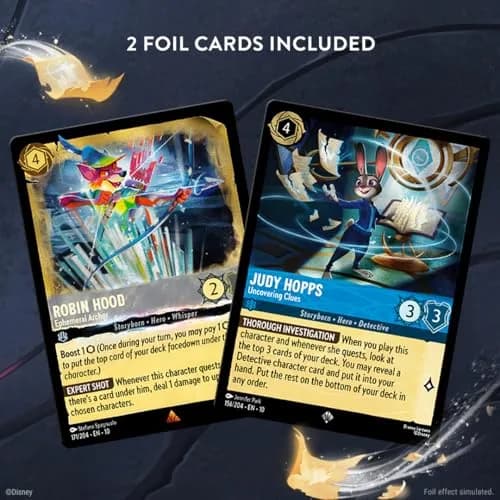 Ravensburger Disney Lorcana TCG: Whispers in the Well Single-Player Deck - Sapphire & Steel | Engaging Disney Artwork for Ages 8+ thumbnail 2