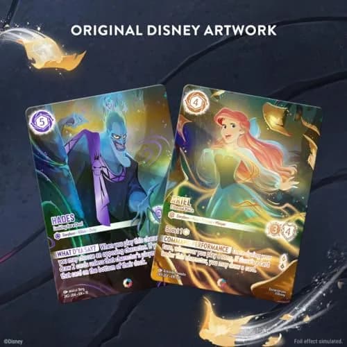 Ravensburger Disney Lorcana TCG: Whispers in the Well Single-Player Deck - Sapphire & Steel | Engaging Disney Artwork for Ages 8+ thumbnail 3