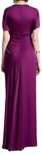 ALC Nadia Gown High Neck Zipper Back | Formal Jewel Purple Maxi Dress (0) thumbnail 3
