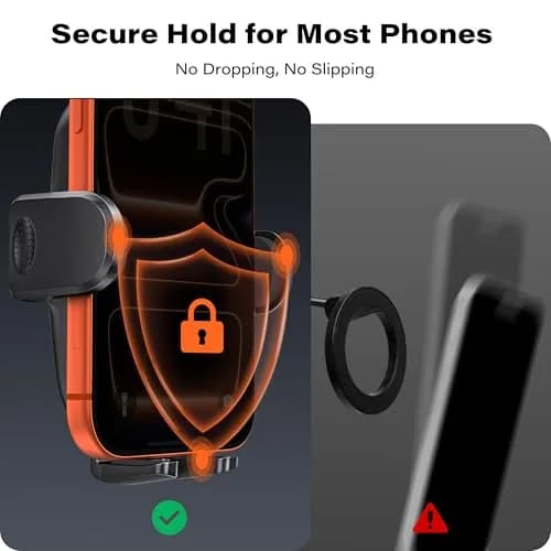 APPS2Car Phone Holder for Car Dashboard & Windshield | Twist-Gel-Lock Suction, 360° Rotation, Heavy-Duty Compatibility thumbnail 3
