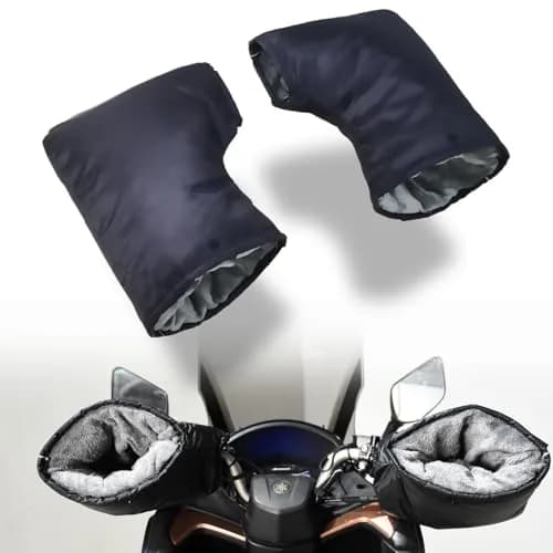 Sparkmods Motorcycle Handlebar Muffs Gloves Riding Cycling Mitten X-Large | Windproof Waterproof Hand Covers thumbnail 1