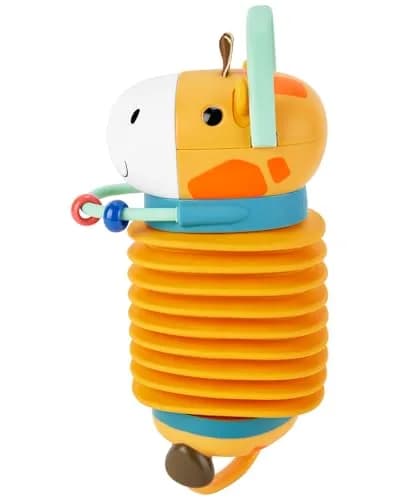 Skip Hop Accordion Musical Baby Toy, Jungle Beats Giraffe | Soft Rubber & Teething Friendly thumbnail 2