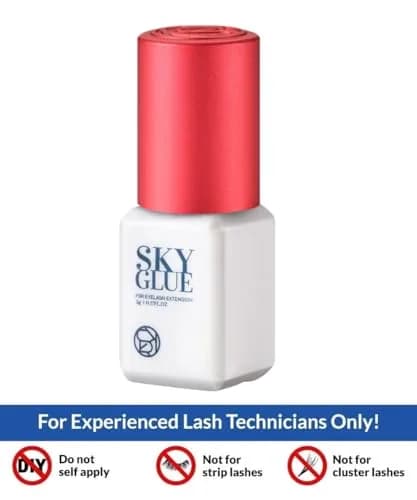 TUBeauty Sky Glue S+ Eyelash Extension Adhesive 5ml (0.17 Fl Oz) | Fast Drying 1-2s, 6-8 Weeks Retention thumbnail 7