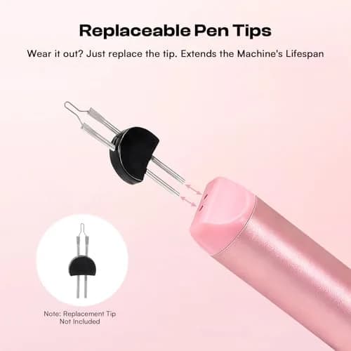 Caydo Rechargeable Thread Burner Tool, USB-C Fast Charging | Precision & Safety for Crafts thumbnail 8