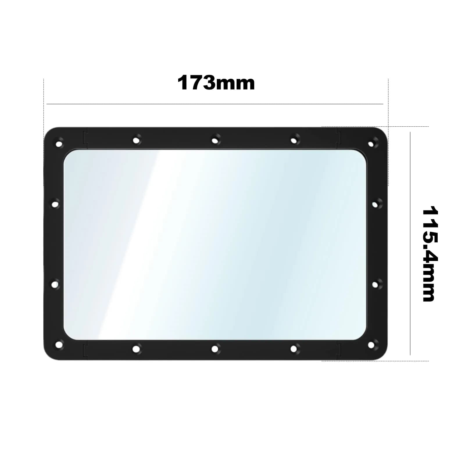 CHINDRAG Integrated FEP Release Film 5-Pack for Anycubic Photon 3D Printers | 173x115.4mm - view 2