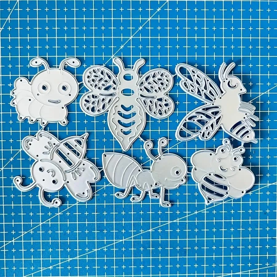 Trdxxx Bee Metal Cutting Dies 8.3cm (3.27") | Crafting & Card Making Stencil thumbnail 12