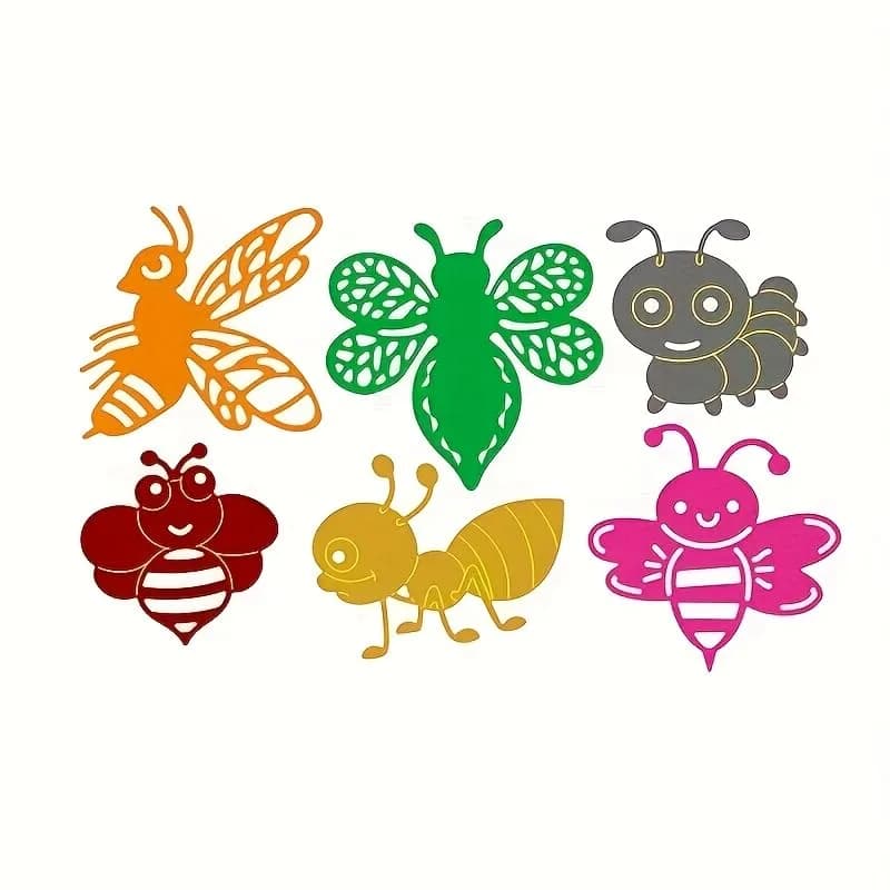Trdxxx Bee Metal Cutting Dies 8.3cm (3.27") | Crafting & Card Making Stencil thumbnail 3