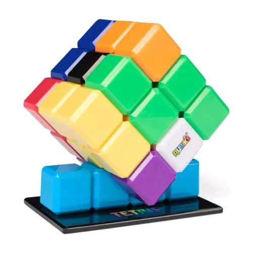Rubik's Tetris Edition 3x3 Cube Shapeshifting Puzzle Game | Educational Puzzle for Kids 6-12 thumbnail 1