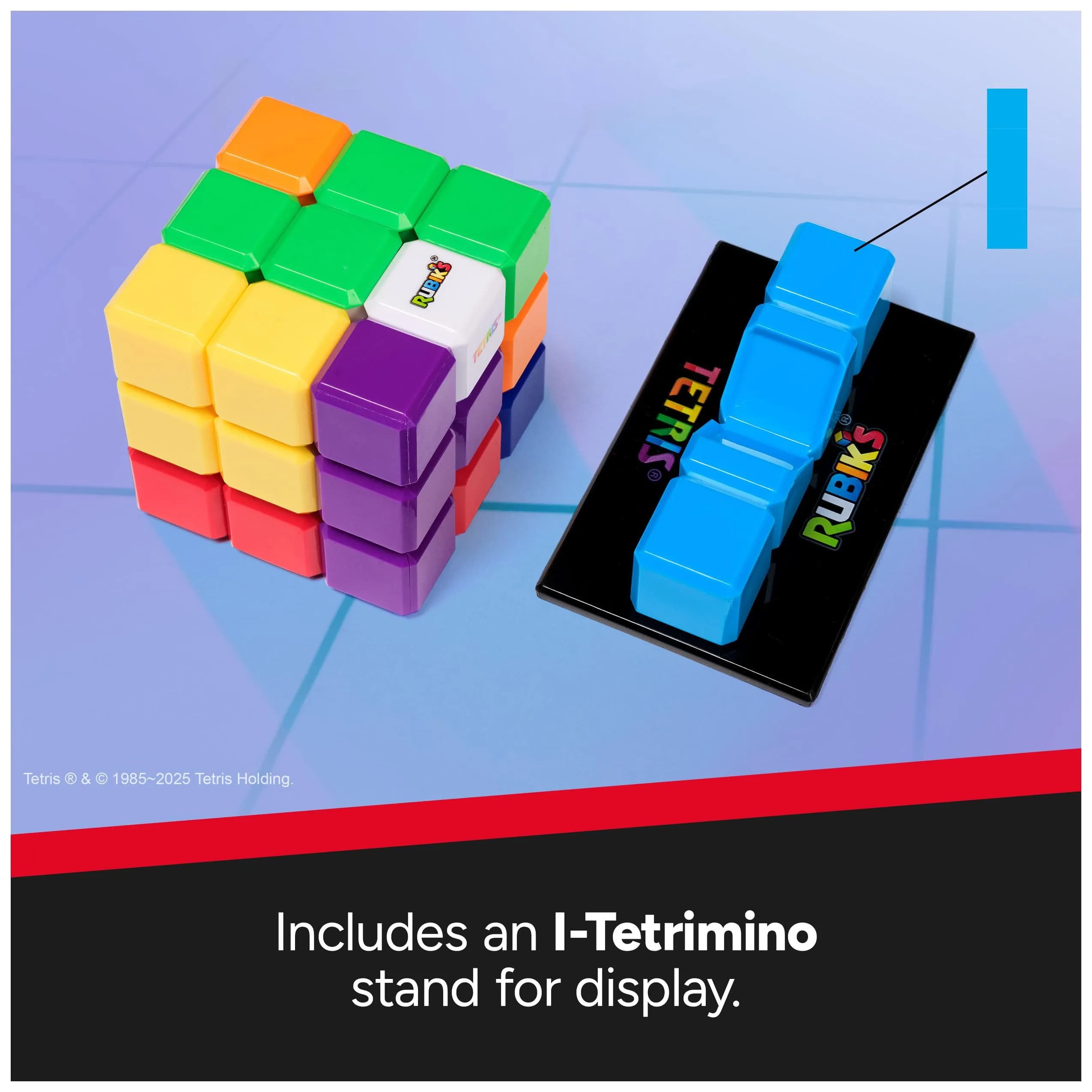 Rubik's Tetris Edition 3x3 Cube Shapeshifting Puzzle Game | Educational Puzzle for Kids 6-12 - view 5