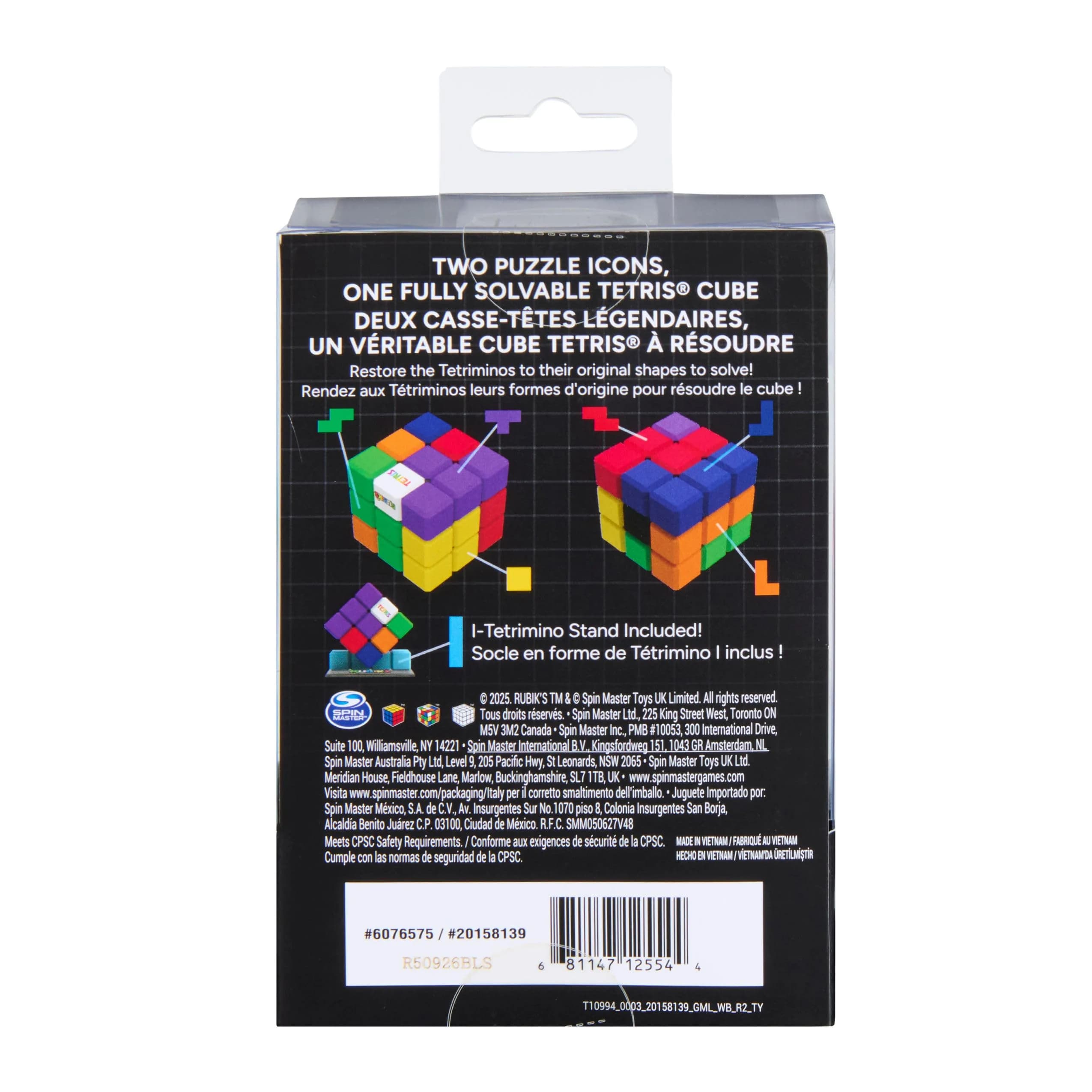 Rubik's Tetris Edition 3x3 Cube Shapeshifting Puzzle Game | Educational Puzzle for Kids 6-12 - view 9