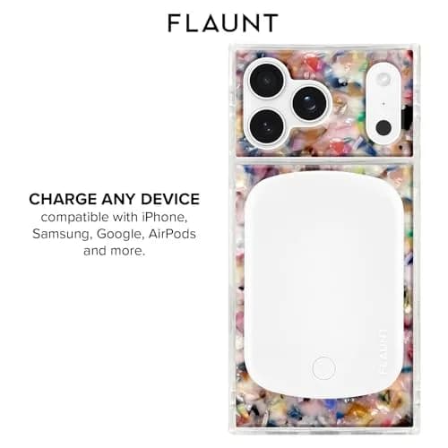 FLAUNT Wireless Power Bank 5000mAh | MagSafe & USB-C Portable Charger with LED Indicator thumbnail 4