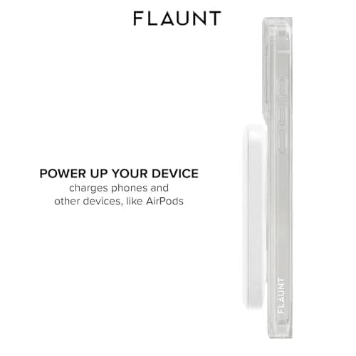 FLAUNT Wireless Power Bank 5000mAh | MagSafe & USB-C Portable Charger with LED Indicator thumbnail 5