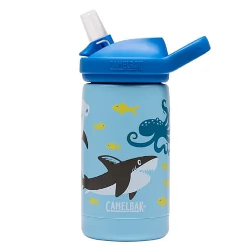 CamelBak Eddy+ Kids Stainless Steel Water Bottle 355ml (12oz) | Cold for 10 Hours thumbnail 1