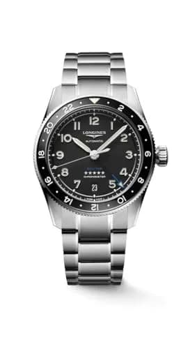 Longines Spirit Zulu Time 39MM Automatic Watch | Swiss Movement, Water-Resistant, 5-Year Warranty thumbnail 1