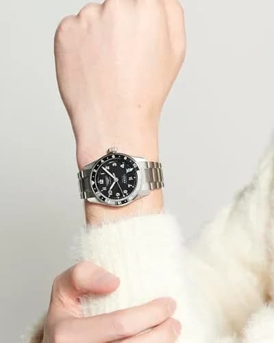 Longines Spirit Zulu Time 39MM Automatic Watch | Swiss Movement, Water-Resistant, 5-Year Warranty thumbnail 2