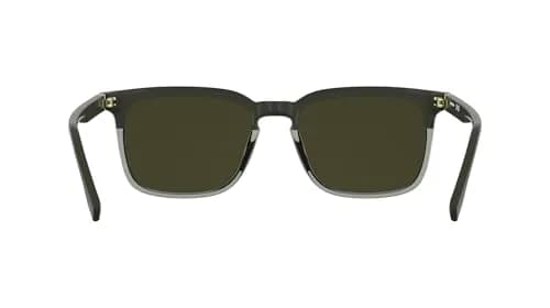 Lacoste Men's Sunglasses L6074S - Taupe/Transparent Taupe with Solid Khaki Lens | Geometric, Modern, RXable thumbnail 5