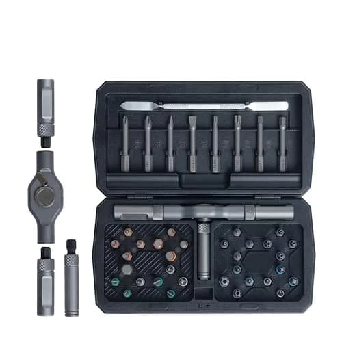 ANVANNA 42 in 1 Magnetic Screwdriver Set | Multi Bit, Compact & Portable (70-120 chars) thumbnail 1