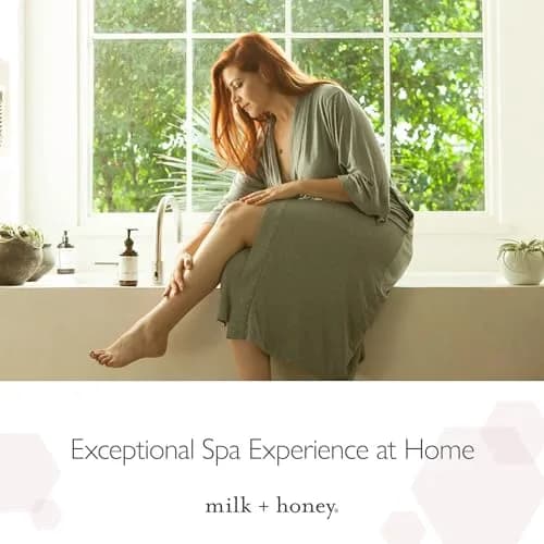 milk+honey No.46 Moisturizing Body Lotion, Sandalwood & Vetiver, 8 oz | Deep Hydration & Nourishment thumbnail 5