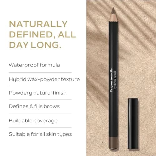 SOTHYS Eyebrow Pencil 20 Brun Waterproof & Precise, Natural Finish, 10g | Buildable Coverage for Medium to Dark Brows thumbnail 3