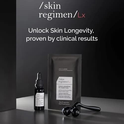 Skin Regimen Lx Jade Roller Massaging Firming Tool 67.7ml | Facial Contour & Tension Relief thumbnail 6