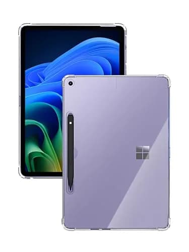 FJIASTB Clear Case for Microsoft Surface Pro 12 Inch 2025 | Transparent TPU Cover with Precise Cutouts thumbnail 1