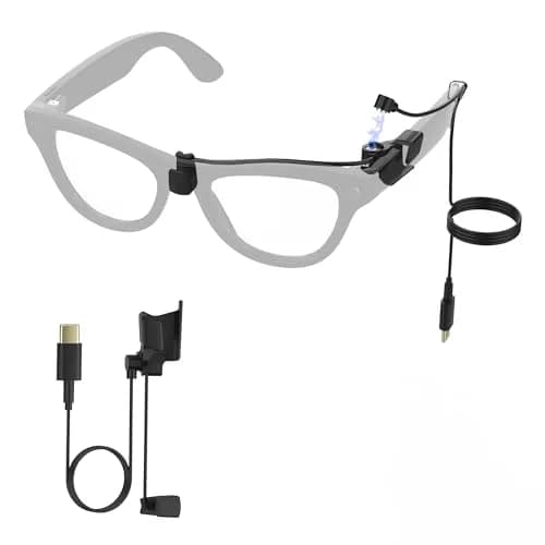 RCstyle Magnetic Charging Cable for Ray-Ban Meta Gen 2/1 & Oakley Meta HSTN 1.2m (3.9ft) | Fast Charging for Smart Glasses thumbnail 1