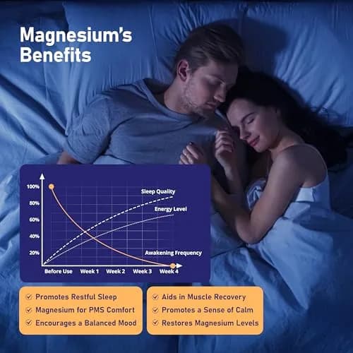 VIVI Youth Magnesium 7 Complex for Women with 600mg Glycinate | Supports Sleep, Energy & Mood thumbnail 7