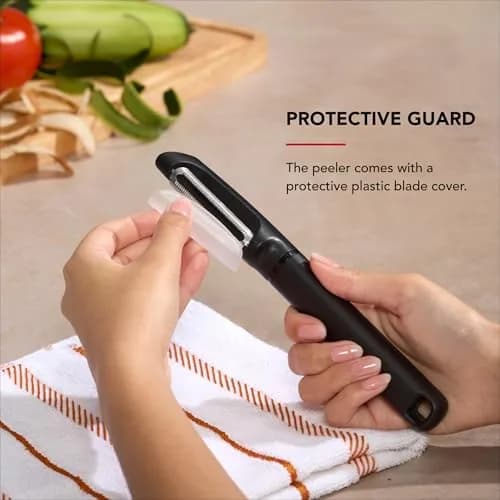 KitchenAid Vegetable Peeler with Serrated Blade & Protective Cover | 19.9 cm (7.9-Inch) thumbnail 4