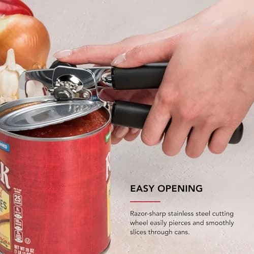 KitchenAid Multifunction Can Opener | Stainless Steel, 8-Inch, Ergonomic Handles for Effortless Use thumbnail 3