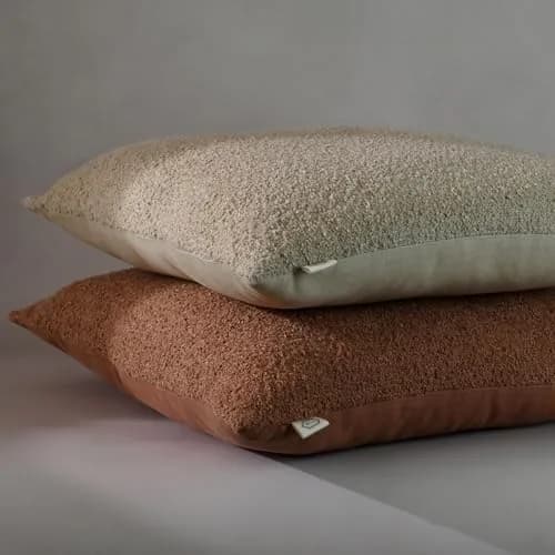 indigo road Ember Cotton Rich Boucle Throw Pillow 20" W x 20" L | Luxurious Cotton Blend thumbnail 5