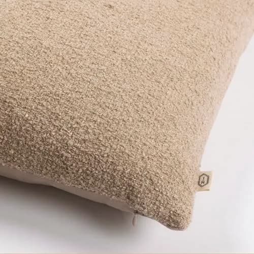 indigo road Ember Cotton Rich Boucle Throw Pillow 20" W x 20" L | Luxurious Cotton Blend thumbnail 3