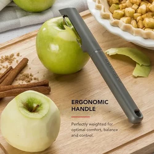 KitchenAid Vegetable Peeler Charcoal Gray | Serrated Blade for Fruits & Vegetables (20.1 cm / 7.9 Inch) thumbnail 5