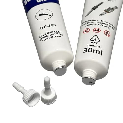 B.X BX-308 3D Printer Lubricating Oil 30ml | Precision Synthetic Lubricant for Linear Rails & Bearings thumbnail 6