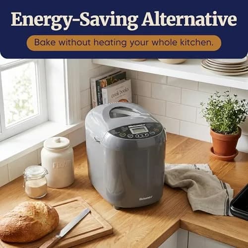 Elite Gourmet Bread Maker 2 Lb | PFAS-Free Ceramic Pan, 19 Presets, 120V thumbnail 7