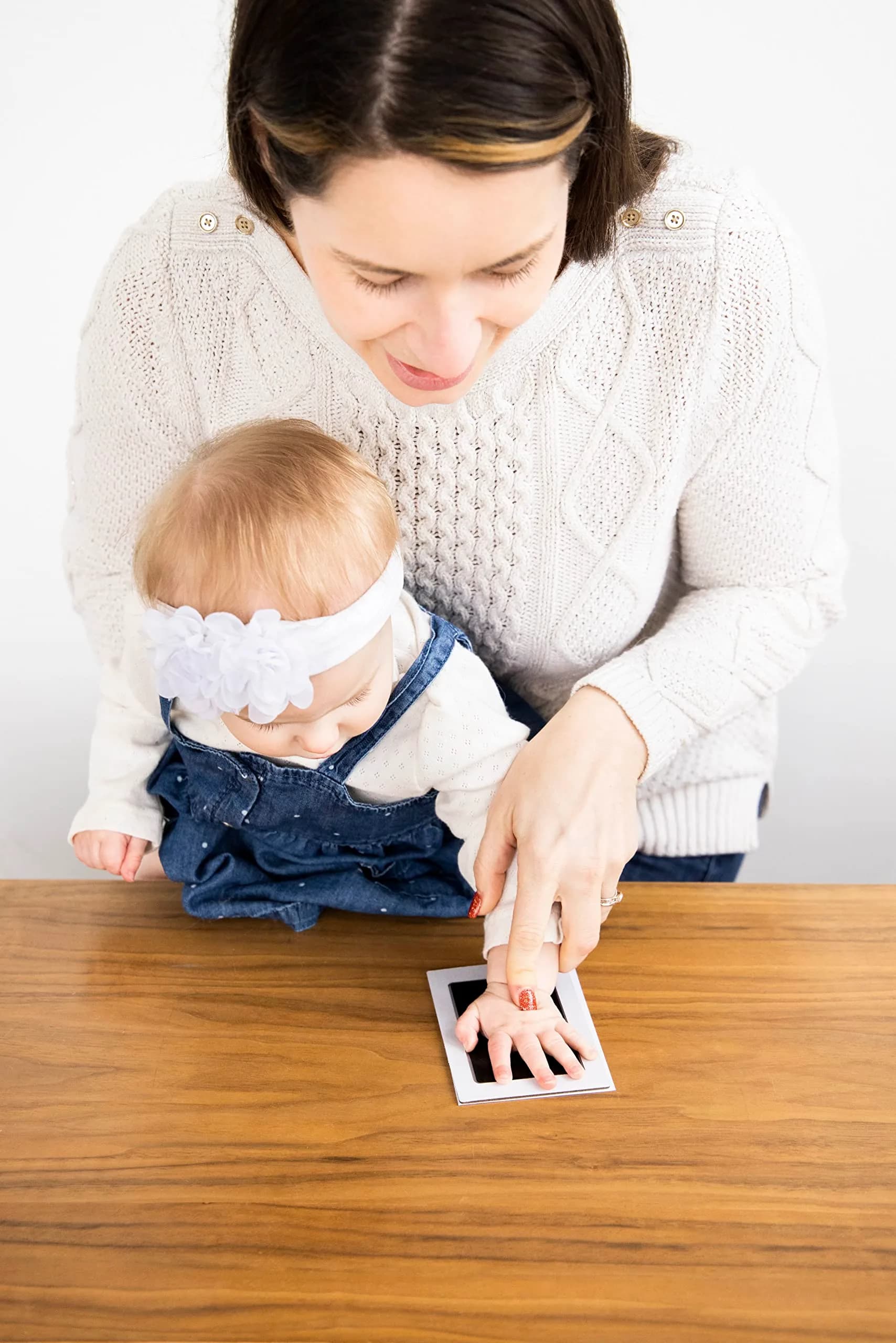 Pearhead Clean Touch Ink Pad Kit, 2-Pack, Baby Keepsake Gift | Mess-Free Newborn Prints - view 5