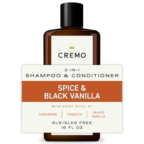 Cremo Spice & Black Vanilla 2-in-1 Shampoo & Conditioner for Men, 473ml (16 Fl Oz) | Hydrating Cleanse for All Hair Types thumbnail 5