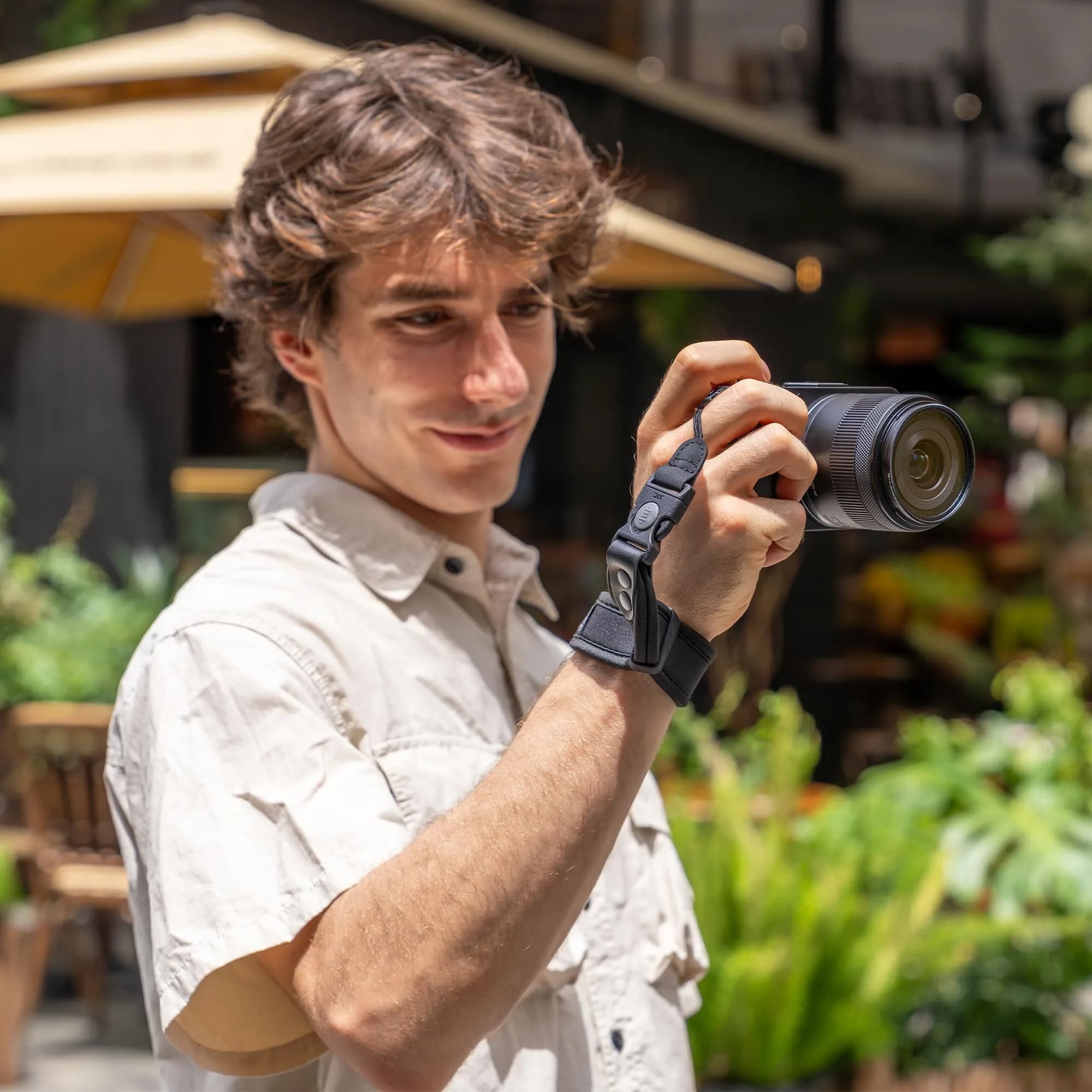 Kiorafoto Dual Lock Thinner Style Mini EVO Strap, Adjustable Nylon Camera Hand Wrist Strap Lanyard - view 2