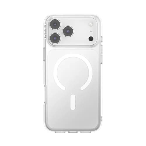 PopSockets iPhone 17 Pro Max Phone Case with MagSafe, Clear | Slim, Durable & Magnetic thumbnail 1