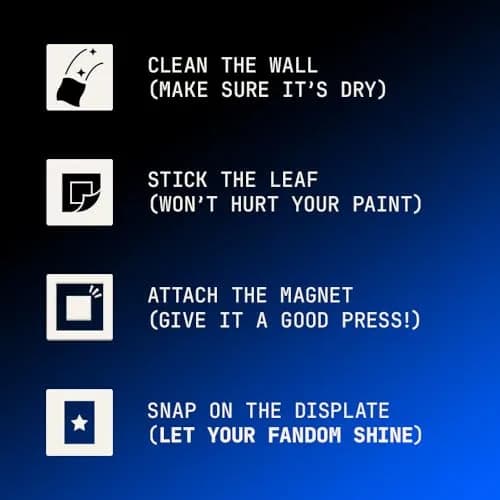 Displate Magnetic Wall Mount Kit for Hanging Pictures 9-Pack | Damage-Free, Repositionable Wall Art Mounting Solution thumbnail 8