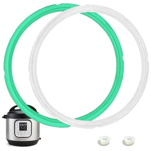 Fuator 8Qt Silicone Sealing Ring & Float Valve Caps Set | For Instant Pot Duo Series, 2-Pack thumbnail 1