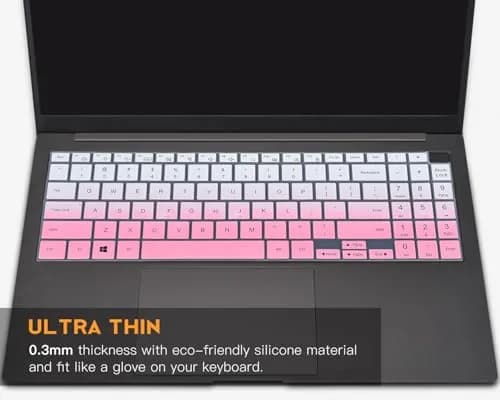 CaseBuy Ombre Pink Keyboard Cover Skin for Samsung Galaxy Book 5/4/3 15.6" 16" | US Keyboard Layout Protector thumbnail 3