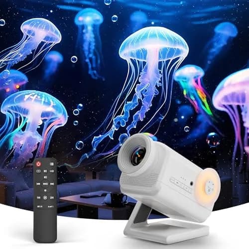 Rossetta 3D Projector with 60 Scenes, Galaxy Star Projector for Room Decor | 220° Focus & Bluetooth Speaker thumbnail 1