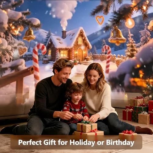 Rossetta 3D Projector with 60 Scenes, Galaxy Star Projector for Room Decor | 220° Focus & Bluetooth Speaker thumbnail 8